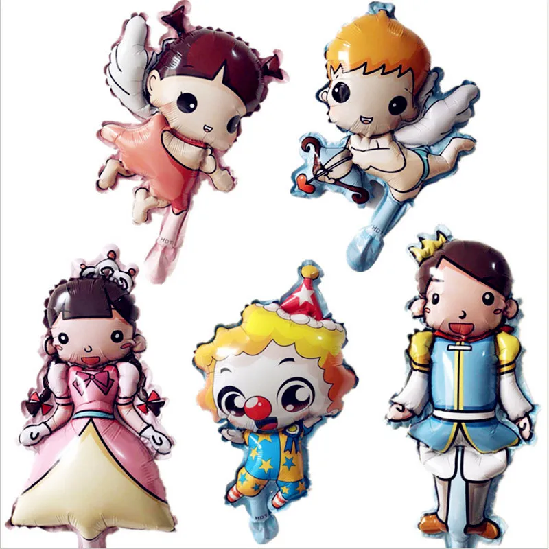 Mini Fairy Queen Printsess Õhupalli Väike Ingel Alumiinium Film Sünnipäev Tüdruk 1tk